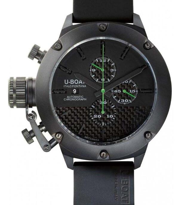 U-BOAT Classico Titanium IPB Crono BK Gr 6548 Replica Watch